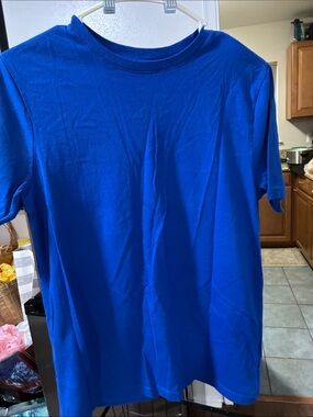 wonder nation Bright Royal Blue Short Sleeve Crew Tee